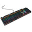 MK30 Carbon Mechanical Backlit Game Keyboard Mechanical Keyboard Arabic / English 104 Keys