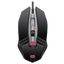 HP M270 Backlit USB Wired Gaming Mouse with 6 Buttons, 4-Speed Customizable 2400 DPI, Ergonomic Design