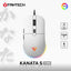 FANTECH KANATA S VX9S (White) RGB Optical Wired Gaming Mouse, 7200 DPI