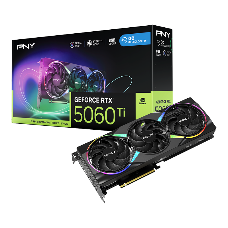 PNY GeForce RTX 5060 Ti 8GB Models