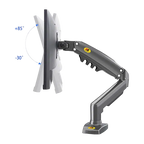 NB North Bayou F80 Monitor Desktop Mount Stand 17" to 30" Inches