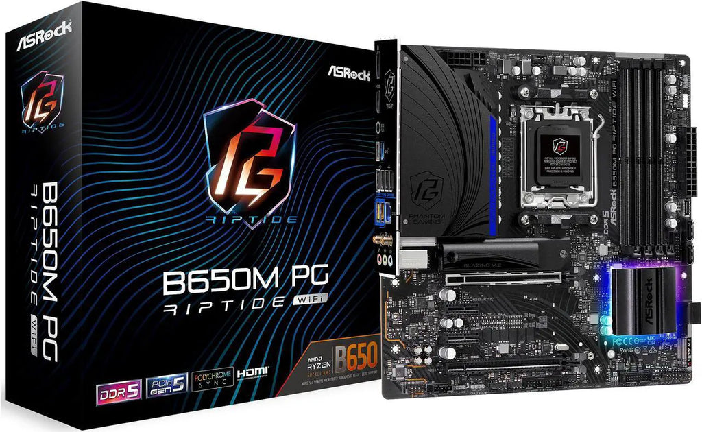 ASRock B650M ddr5 WiFi 6E AMD Ryzen