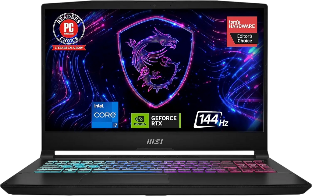 MSI Katana 15 HX B14WEK Gaming Laptop - Intel Core i7-14650HX - 16GB DDR5 RAM - 512GB M.2 SSD - RTX 5050 8GB GDDR7 - 15.6" FHD 144Hz