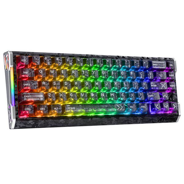 Attack Shark R68 Mechanical Gaming Keyboard – Compact 65% Efficiency &amp; Hot-Swap Versatility