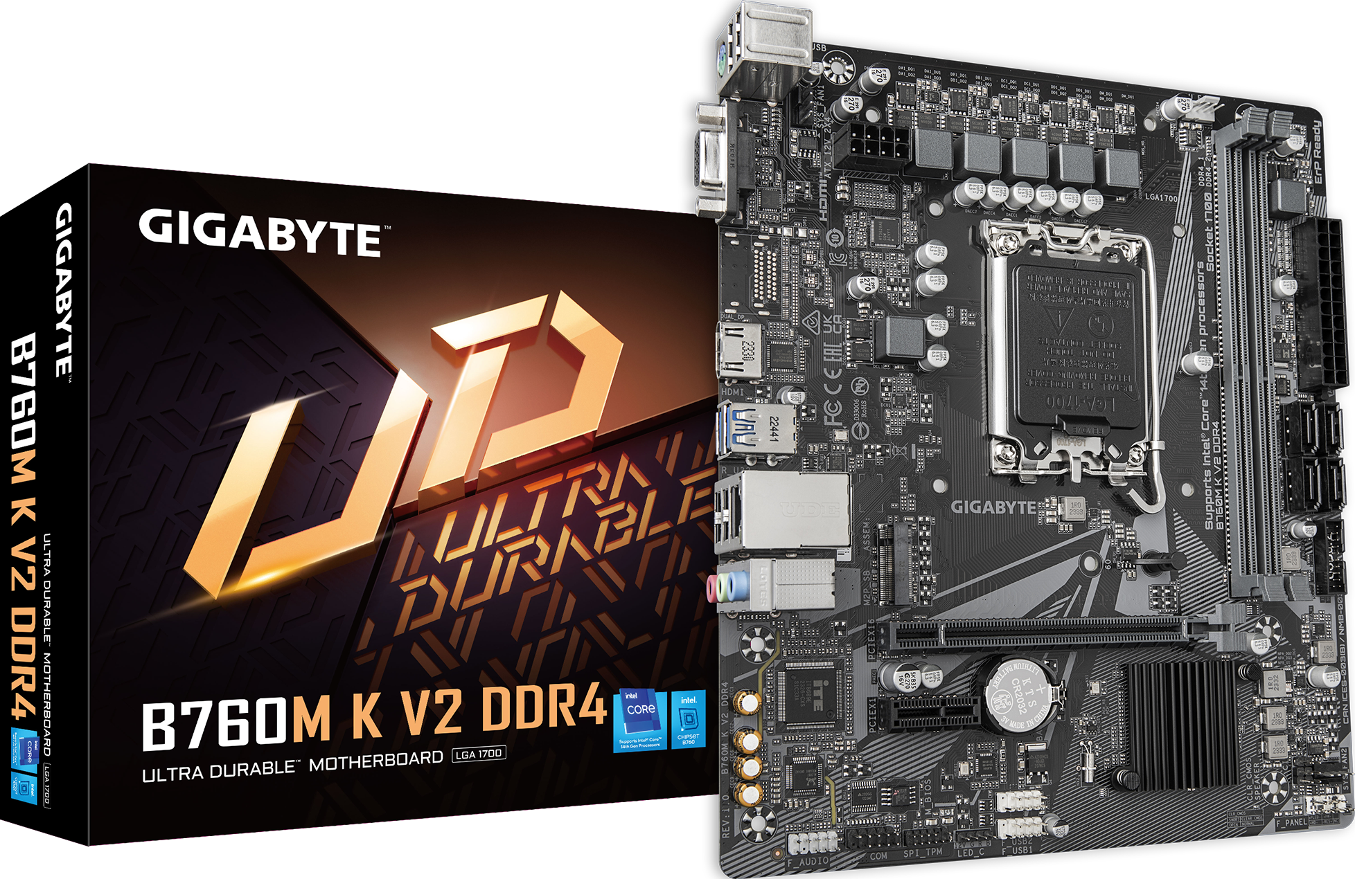 GIGABYTE B760M K V2 DDR4 Main image