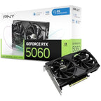 PNY NVIDIA GeForce RTX 5060 8GB OC Dual Fan Graphics Card