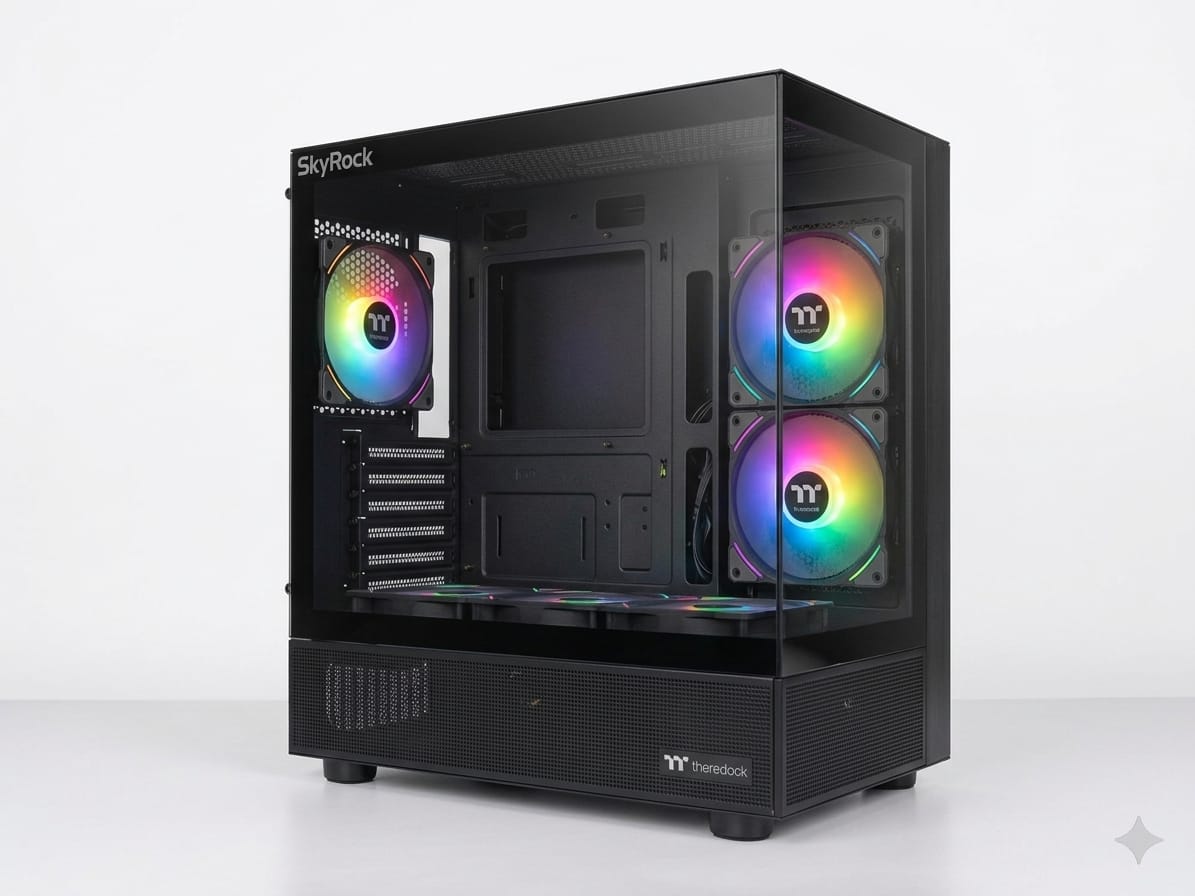Case THERMALTAKE  S 240   Ultimate Airflow | 5 x RGB Fans Edition Main image