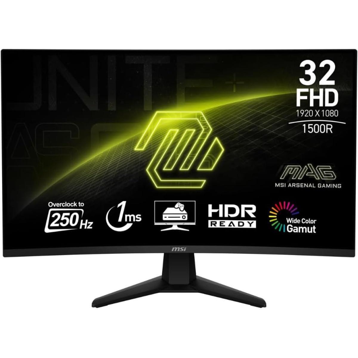 MSI MAG 32C6X 31.5-inch 1920 x 1080 (FHD) Curve 1500R Computer Monitor