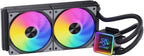 SNOWMAN KS240-ARGB 240mm AIO Liquid CPU Cooler | Black