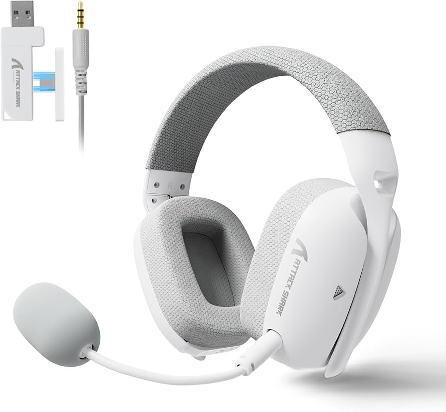 Attack Shark L80 Pro wireless gaming headset. Main image