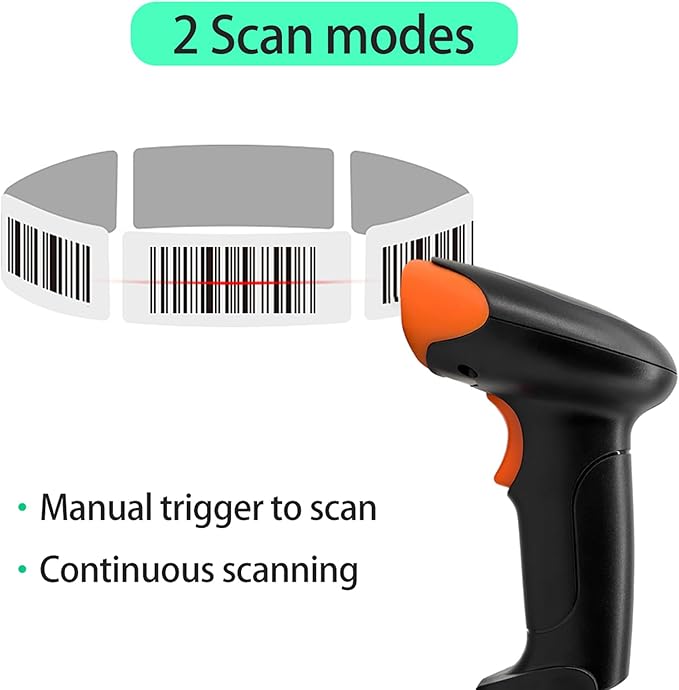 U20 2D Barcode Scanner