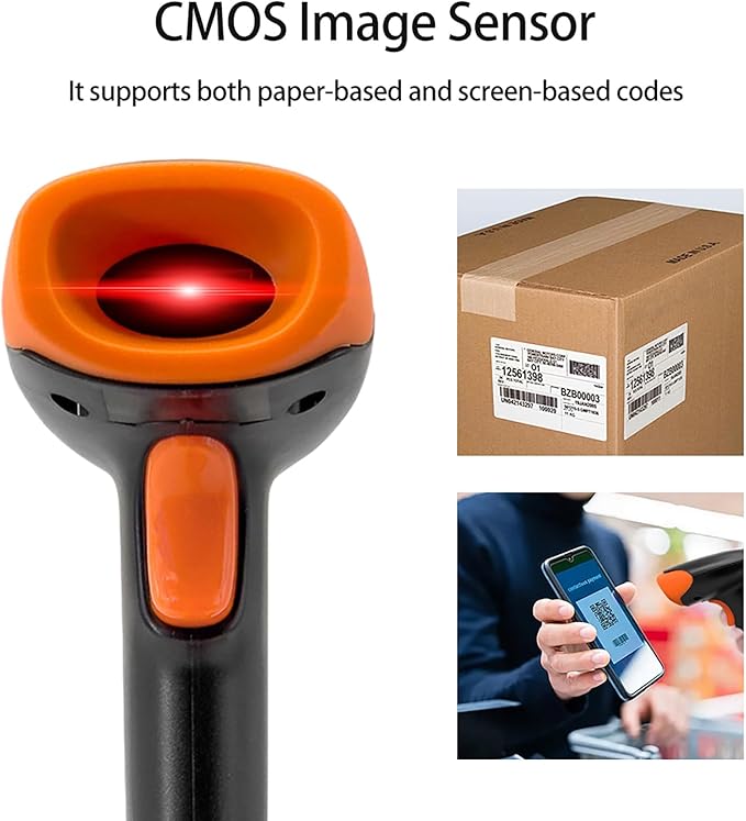 U20 2D Barcode Scanner