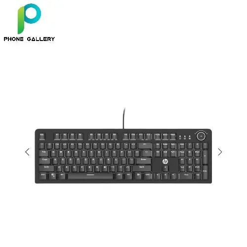 HP K10G Mechanical Keyboard Color Gaming Keyboard 104 Keys Full Size Backlit Mechanical Keyboard Custom Mmacro Function Main image