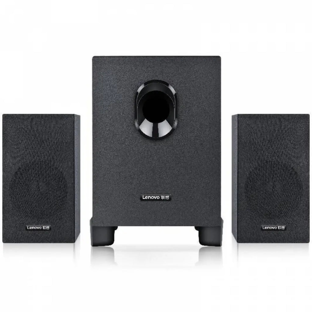Lecoo by Lenovo RS30 Desktop Subwoofer Multimedia Speaker, 2.1 Channel