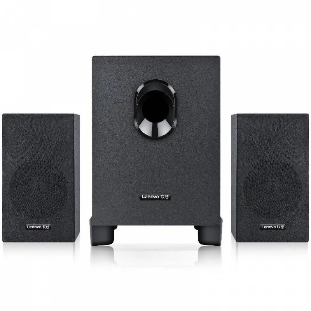 Lecoo by Lenovo RS30 Desktop Subwoofer Multimedia Speaker, 2.1 Channel