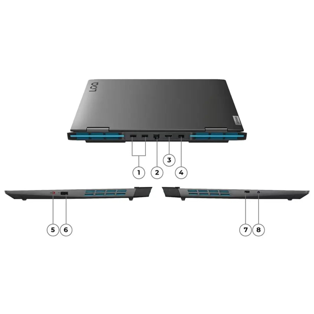 Lenovo LOQ 15IRX9 i7 RTX 4050 16GB Gaming Laptop