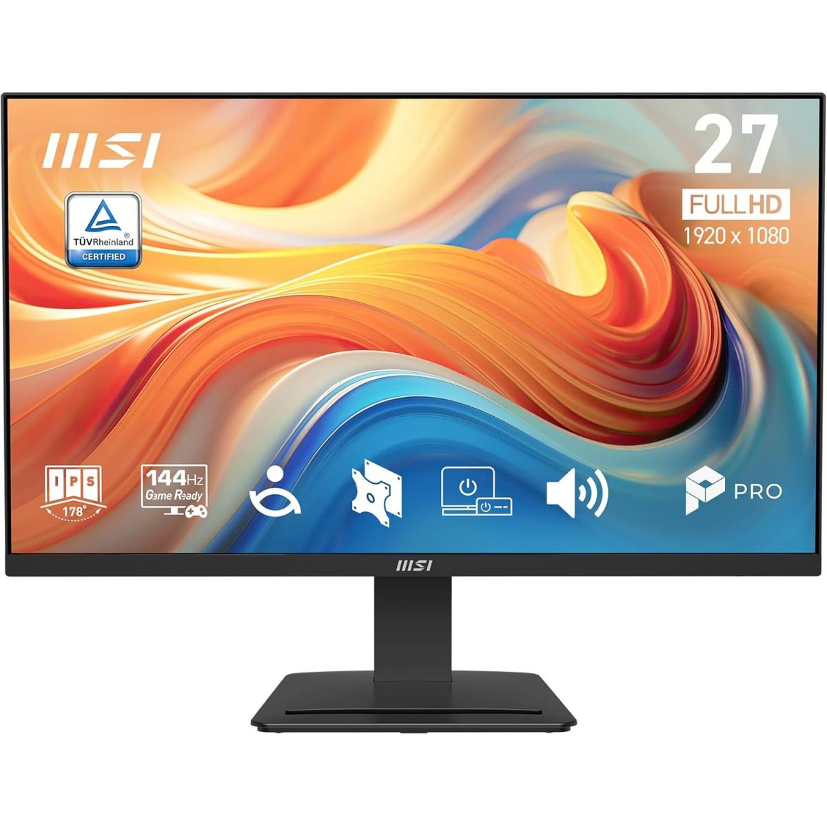 MSI PRO MP273 E14A 27" FHD Computer Monitor, 1920x1080 IPS