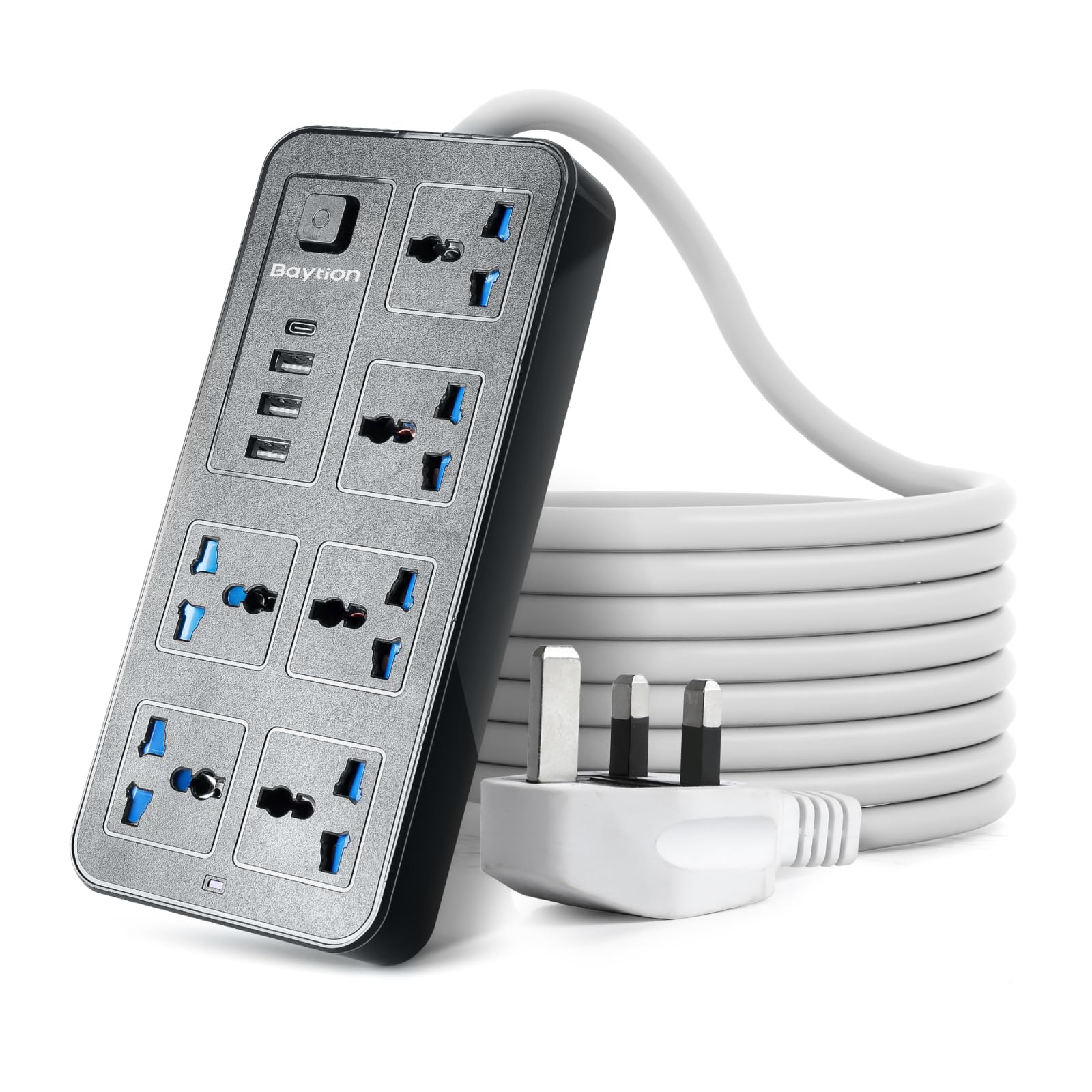 2803 BLACK 3 INPUT UNIVERSAL 3 USB 5M Main image