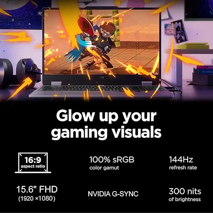 Lenovo LOQ Gaming Laptop, 15.6" FHD IPS 144hz LOQ 15