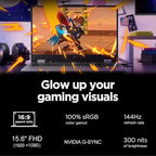 Lenovo LOQ Gaming Laptop, 15.6" FHD IPS 144hz LOQ 15