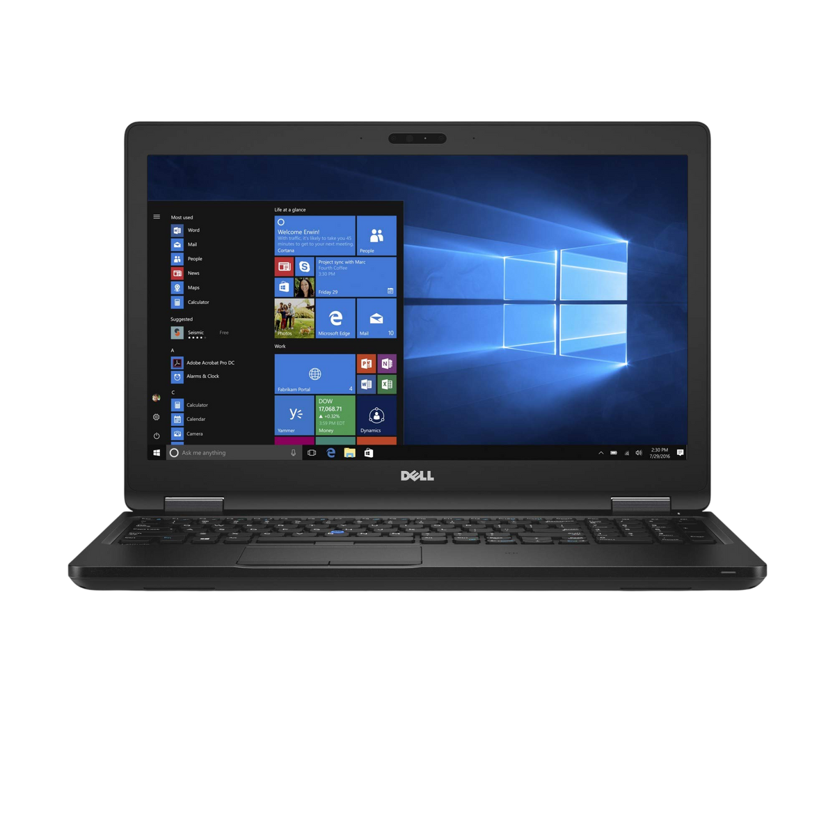 Dell Latitude 5580 Laptop - Intel Core i5-7th Gen - 8GB RAM - 256GB SSD - 15.6" FHD