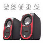 Hotmai HN-88 Mini Portable Multimedia USB 2.0 35mm Aux Wired Speaker