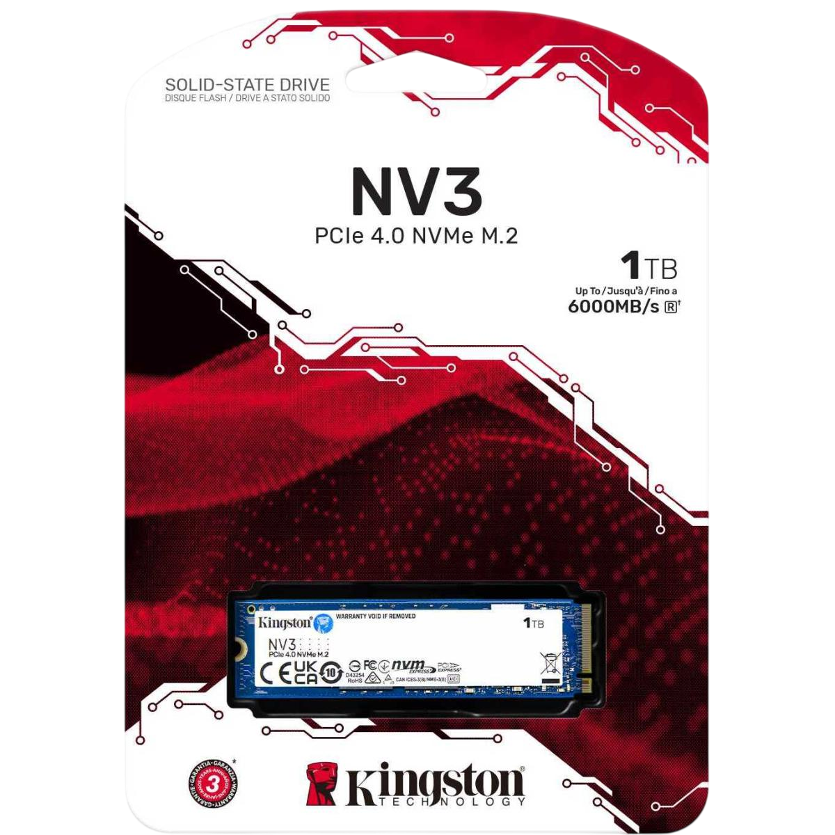 Kingston NVMe SSD 1TB (6000MB/s) Main image