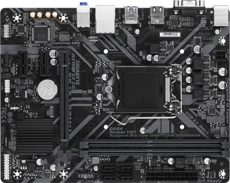 Intel H310M S2 2.0 motherboard GIGABYTE Secondary image