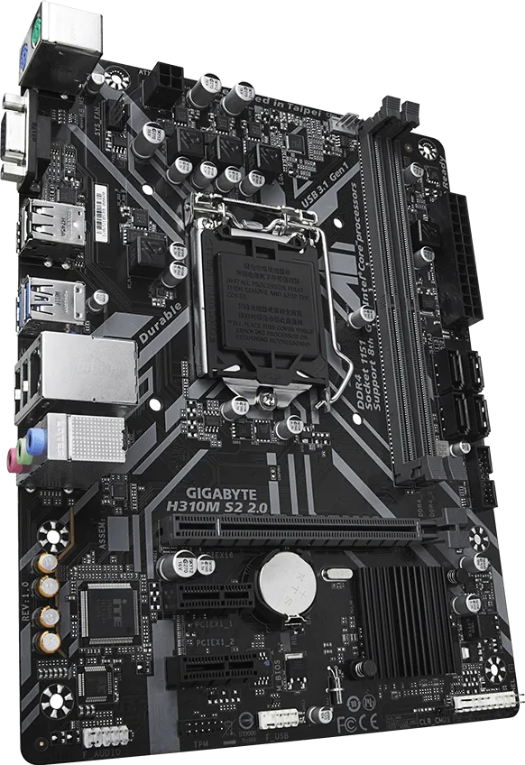 Intel H310M S2 2.0 motherboard GIGABYTE