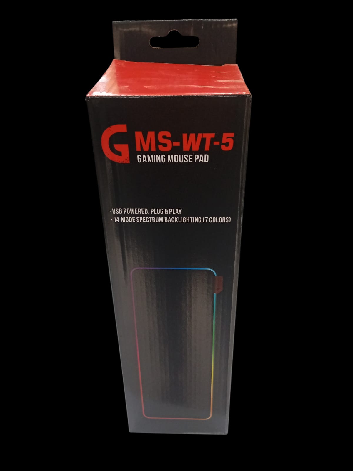 GMS-WT-5 RGB Gaming Mouse Pad الصورة الرئيسية