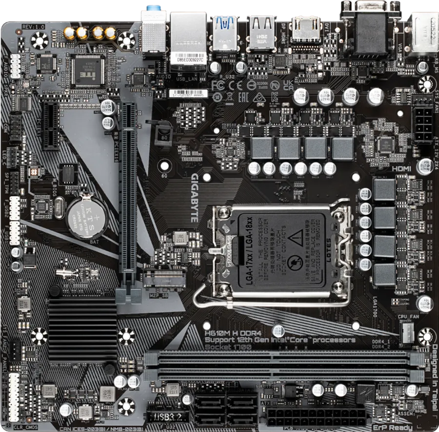 Intel® H610 Motherboard GIGABYTE Secondary image