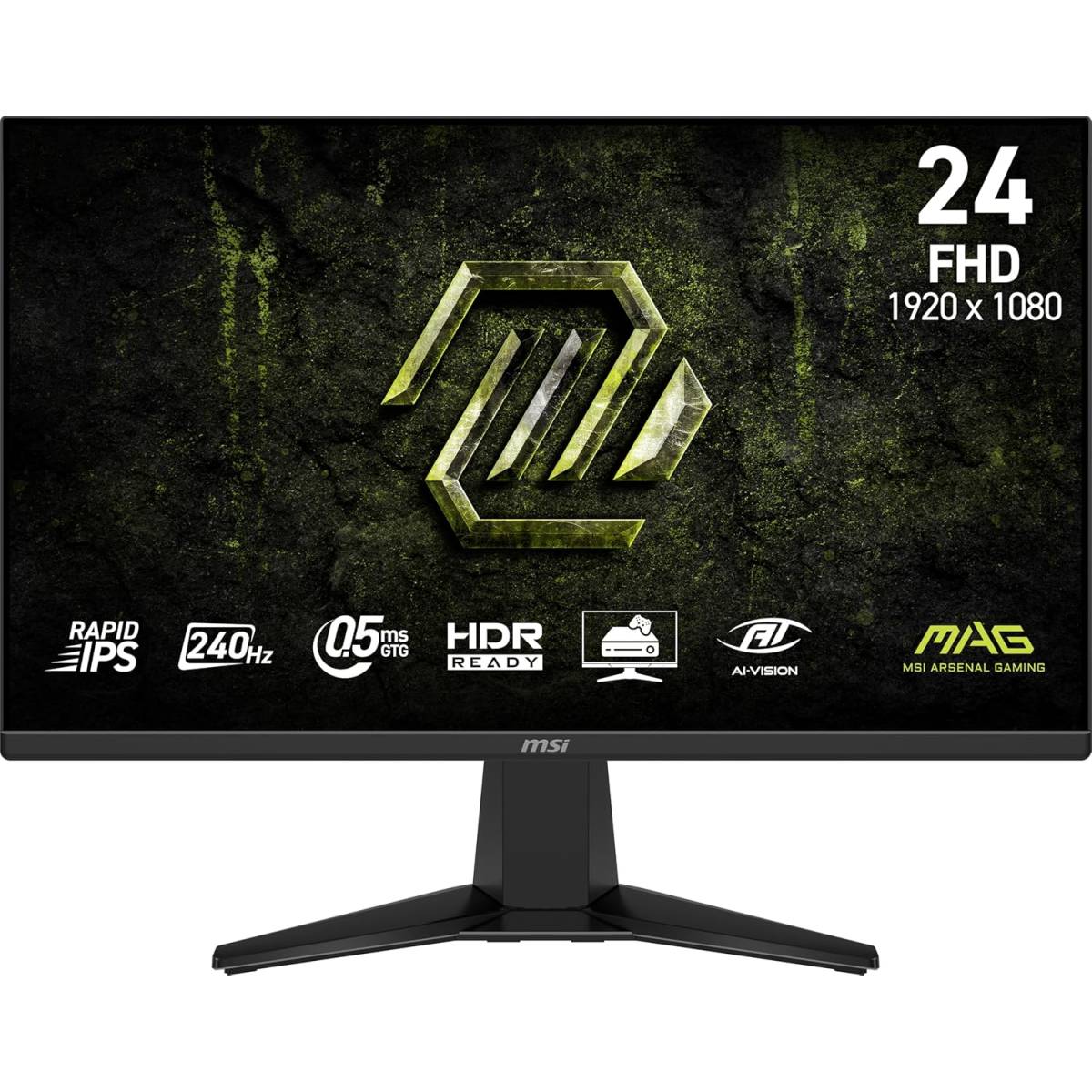MSI MAG 245F X24 – 23.8" Flat Rapid IPS FHD Gaming Monitor