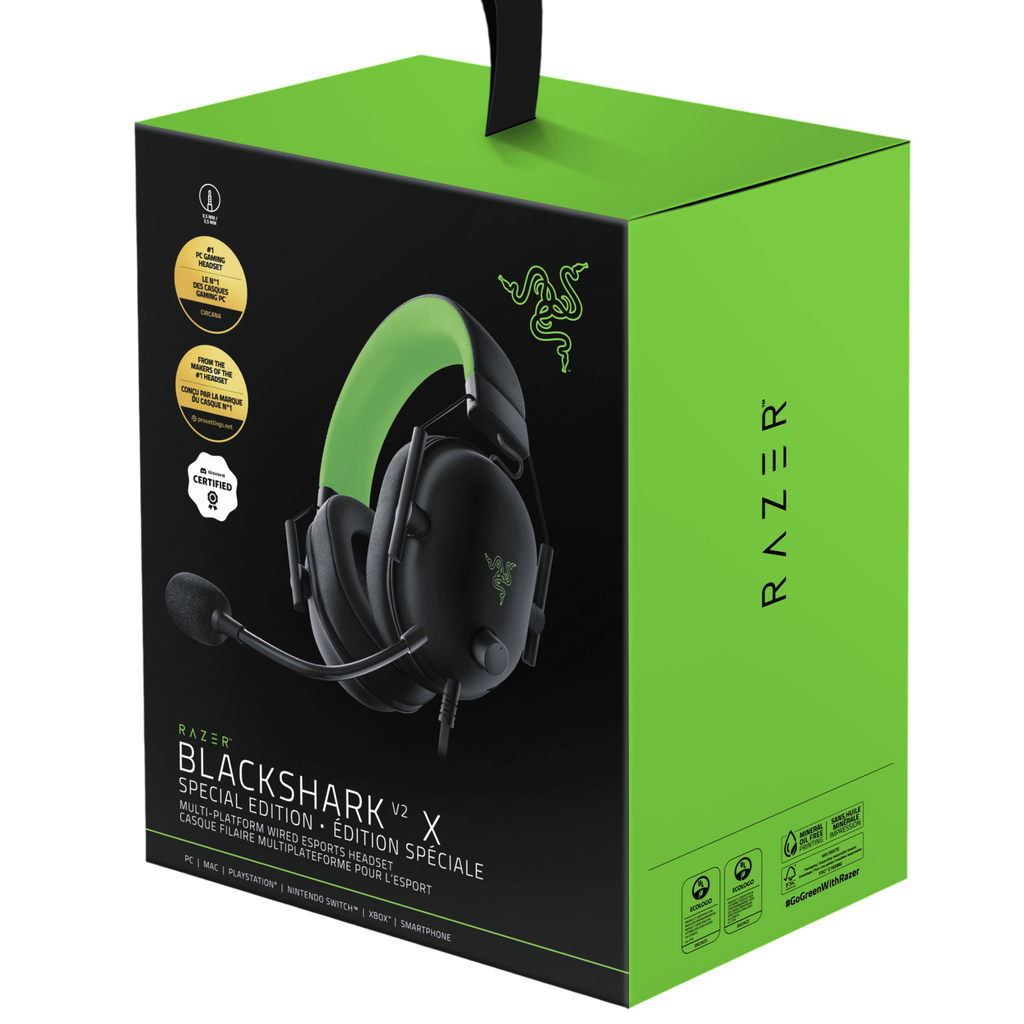 Razer BlackShark V2 X Gaming Headset – Esports Audio Excellence
