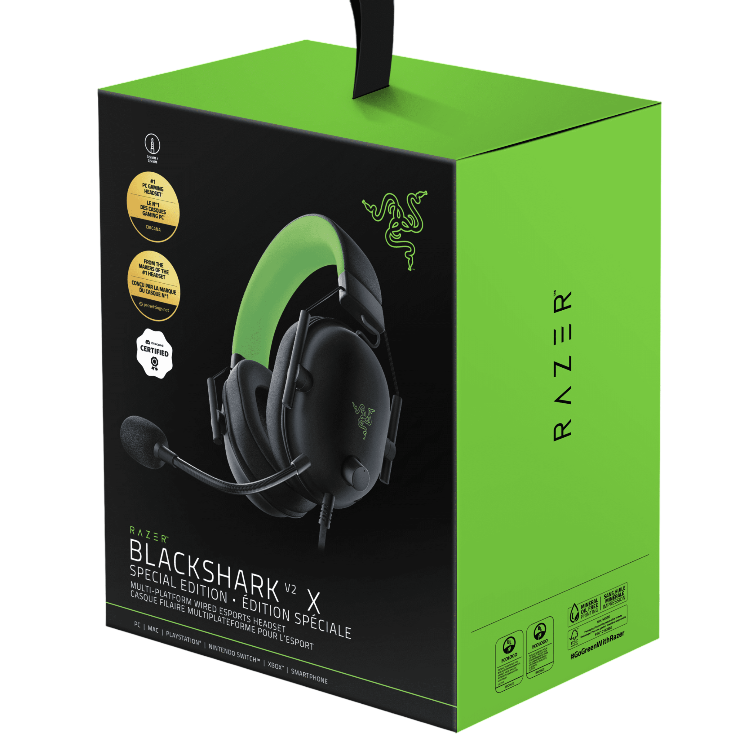 Razer BlackShark V2 X Gaming Headset – Esports Audio Excellence