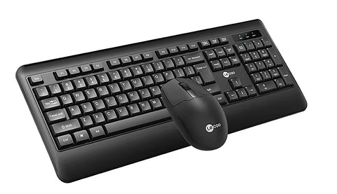 Lenovo LECOO KW202 Wireless Keyboard + Mouse Bundle BLACK Main image