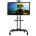 NB North Bayou AVA1500-60-1P 32" to 75" Standing Mobile TV Cart Bracket