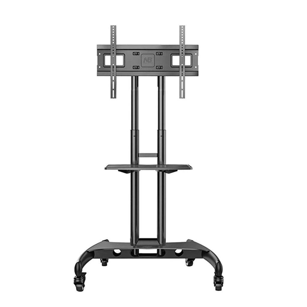 NB North Bayou AVA1500-60-1P 32" to 75" Standing Mobile TV Cart Bracket