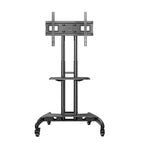 NB North Bayou AVA1500-60-1P 32" to 75" Standing Mobile TV Cart Bracket