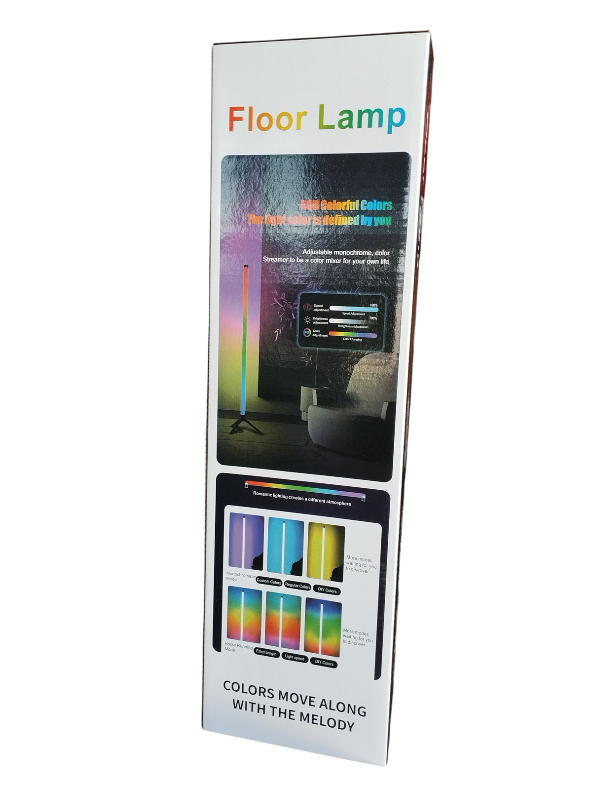 Smart RGB LED Floor Lamp. Main image