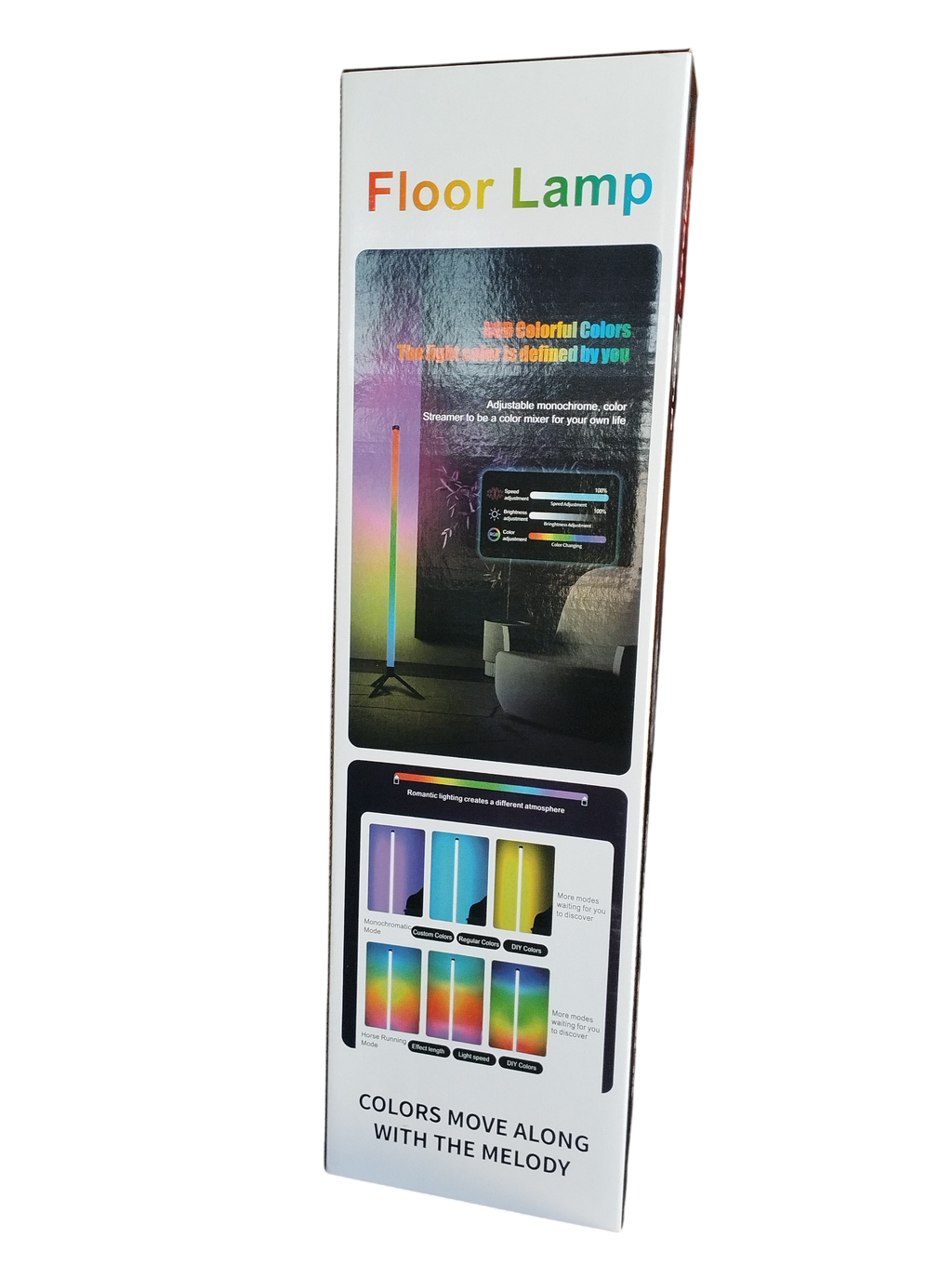 Smart RGB LED Floor Lamp.