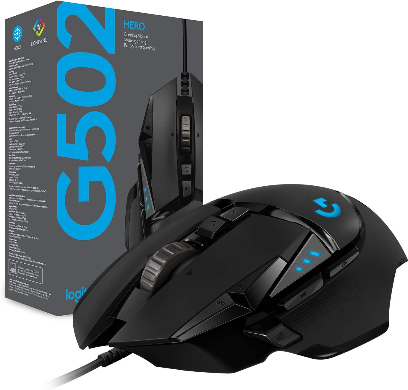 Logitech G502 HERO Secondary image