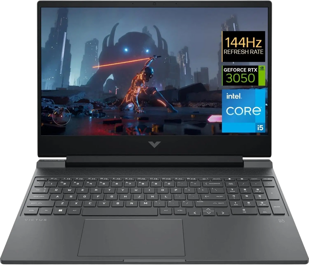 HP Victus 15-fa2309TX Gaming Laptop - Intel Core i7-13620H - 24GB DDR5 RAM - 1TB NVMe SSD - RTX 5050 8GB GDDR7 - 15.6" FHD 144Hz - Win 11