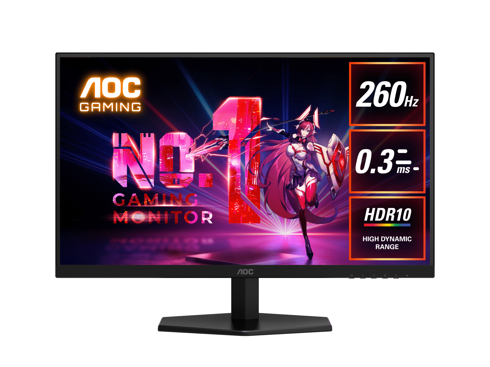 AOC  Q27G42ZE 27" 260Hz Gaming Monitor Main image