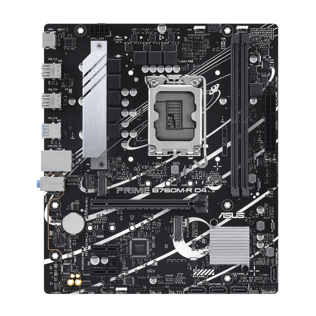 Asus PRIME B760M-R D4 DDR4 Motherboard