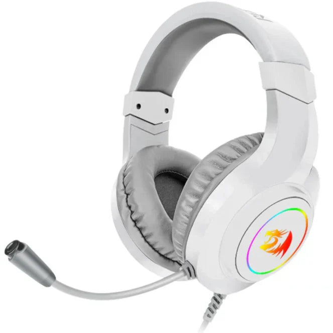 Redragon H260W HYLAS RGB Gaming Headset (White) Main image