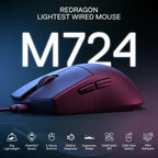 REDRAGON MOUSE K1NG M724 (1K Hz)