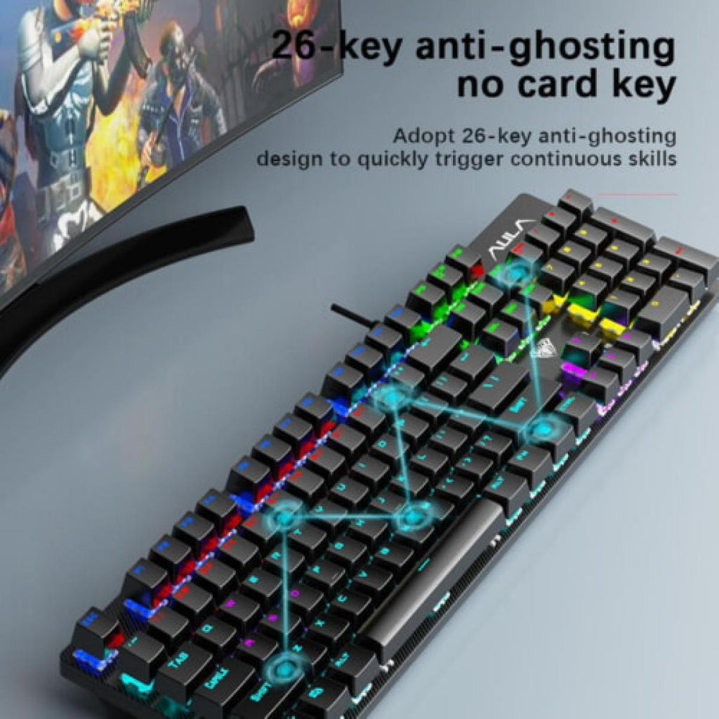 AULA S2022 MECHANICAL GAMING KEYBOARD