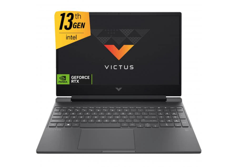 HP Victus Gaming Laptop 15-fa2309TX, Intel Core™ i7-13620H Up to 4.9GHz, NVIDIA GeForce RTX 5050 8GB GDDR7, 24GB DDR5, 1TB SSD, 15.6" FHD IPS 144Hz, Windows 11 Home - Mica Silver Main image