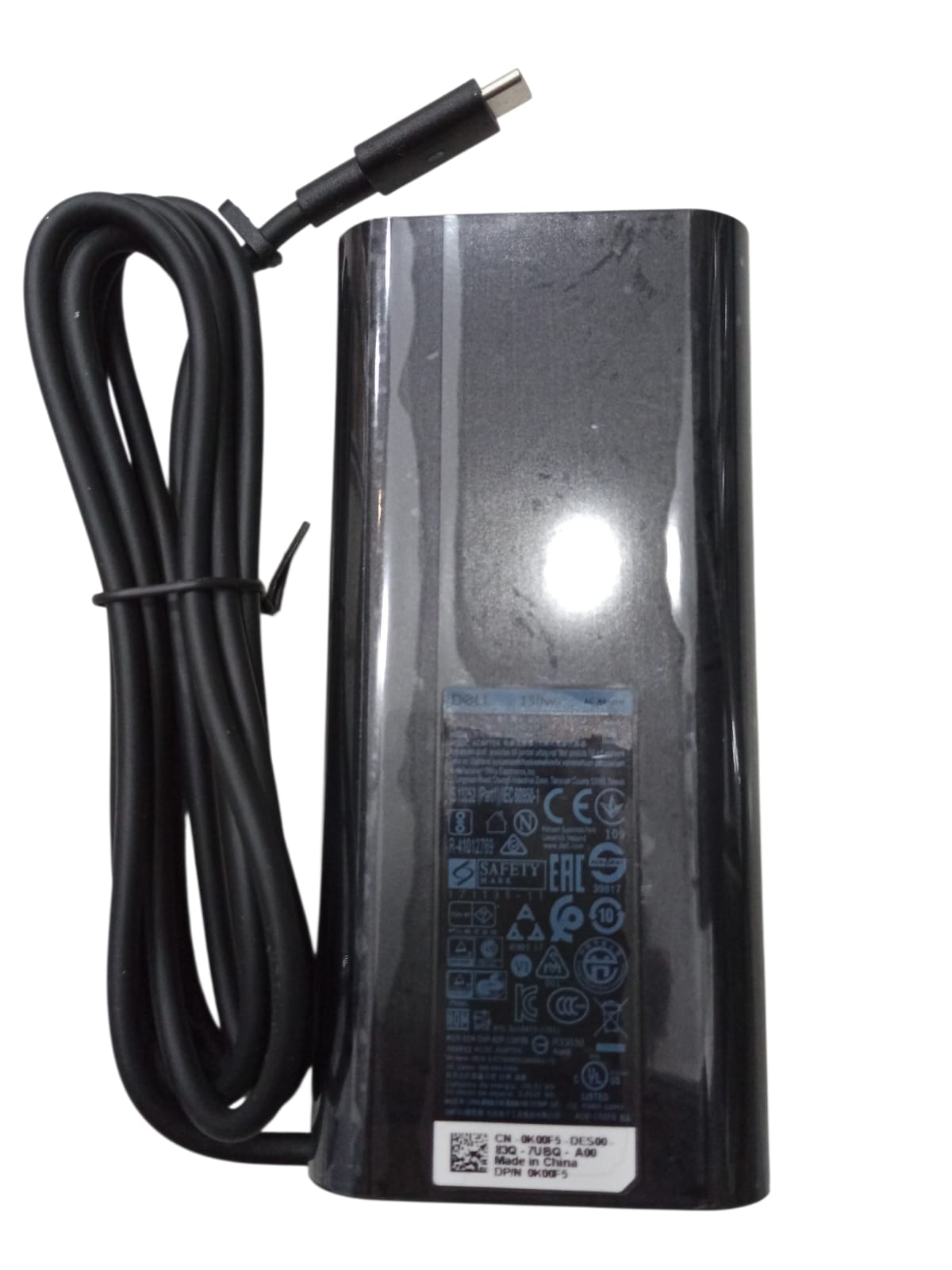 Dell 130W USB-C Laptop Charger الصورة الرئيسية