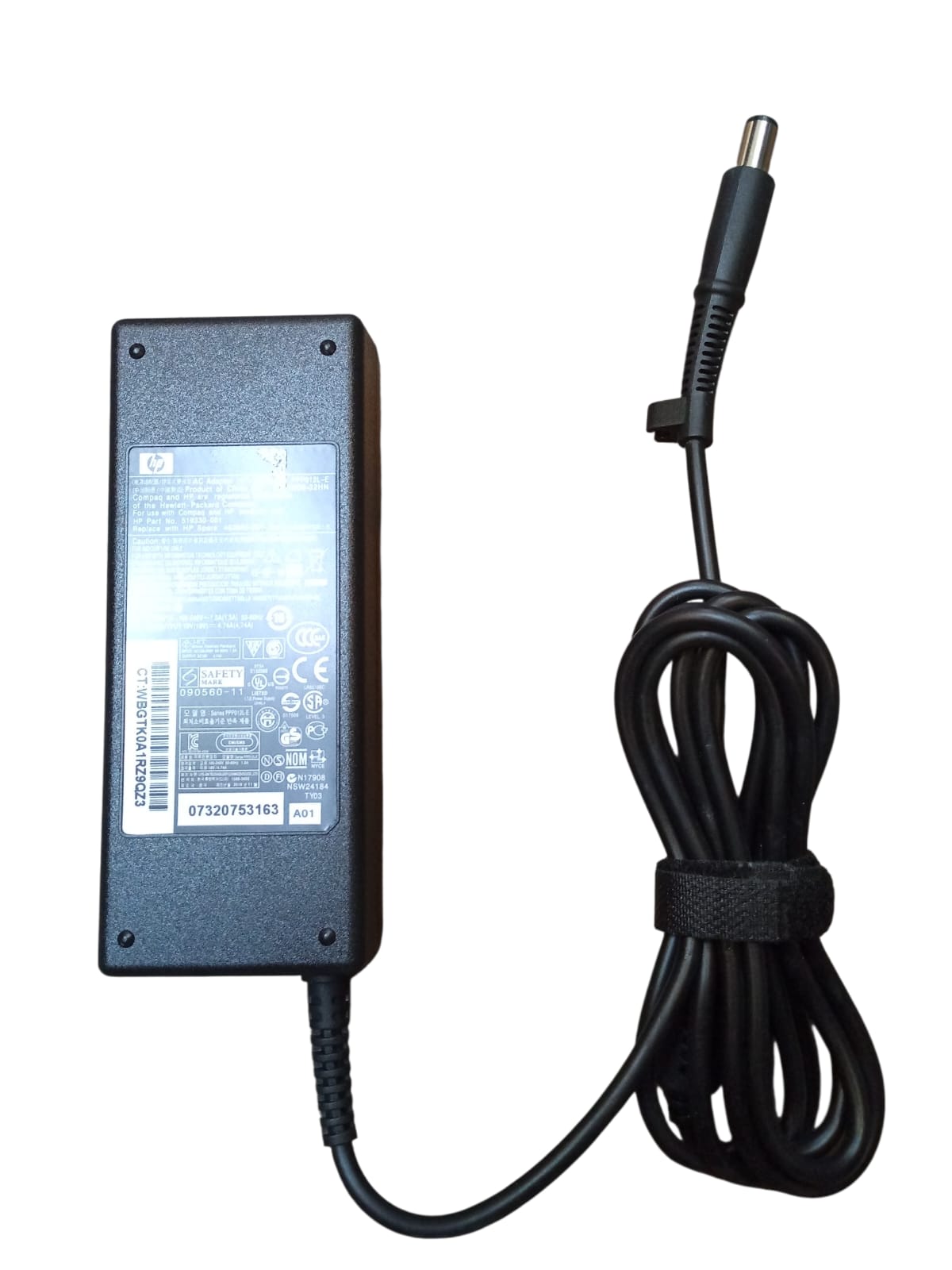 HP 90W Laptop Charger (19.5V - 4.74A) صورة ثانوية